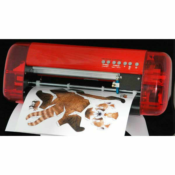 DIY Stickers Cutter A4 Vinyl Cutter Plotter Cutting Machine Contour Cut Function