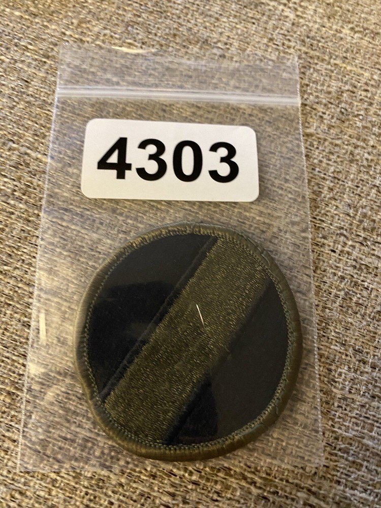 US Army Forces Command Round Subdued Patch FORSCOM INV4303