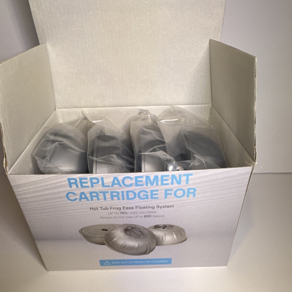 FROG @Ease Replacement SmartChlor Cartridge 4-Pack for Floating System - NEW
