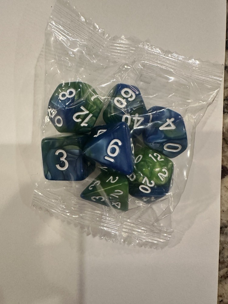 D&D Dungeons &Dragon 35 Piece Polyhedral Dice Sets