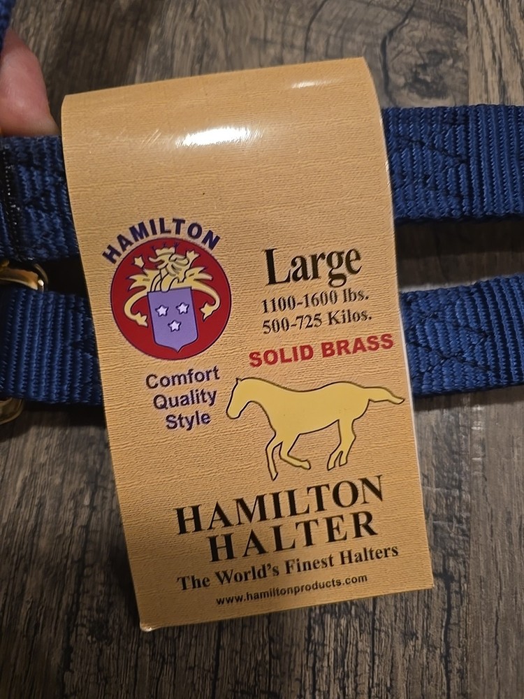 hamilton horse halter