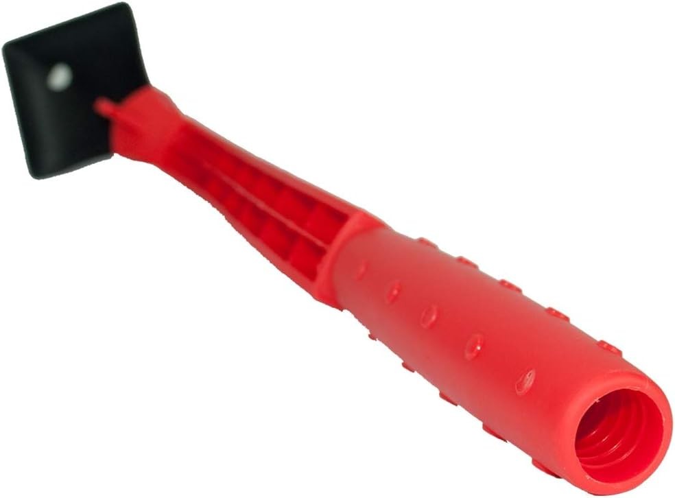 00301 Rake No Size, Red/Black