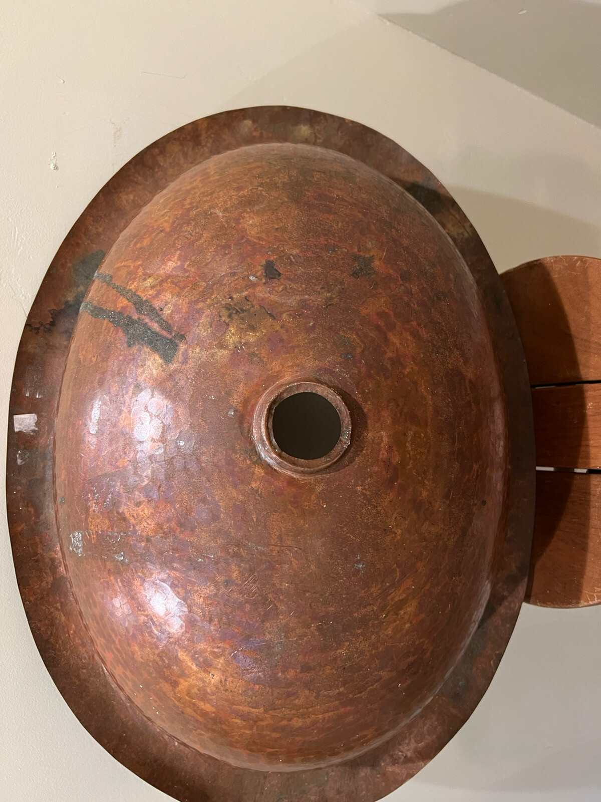 Native Trails Sink With Antique Copper Finish See Description for Details USED