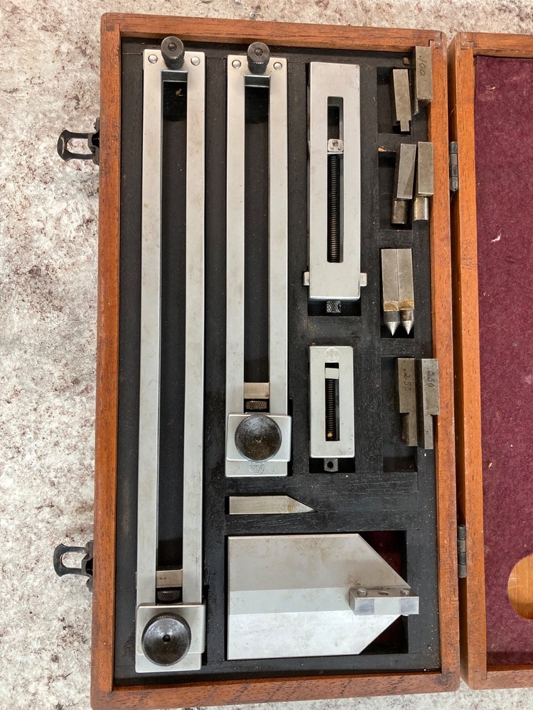 Gage block holder set