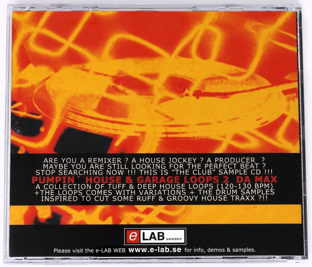 E-Lab Strictly House 4 On Da Floor Ruff Beats Sample/Sound Library/Sampling CD