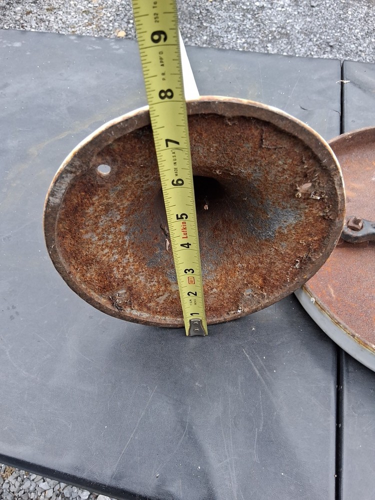 Vintage Cast Iron Bar Stool