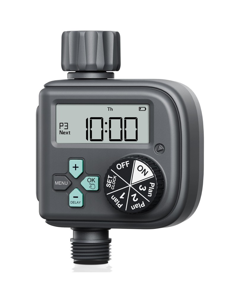 RAINPOINT Sprinkler Timer with 3 Independent Programs, Hose Timer w... Fast Ship