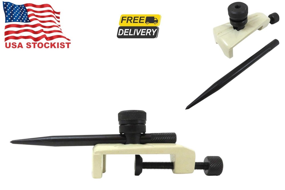 Large Adjustable Trammel Head Set Beam Compass Pencil Holders Woodworking Tool