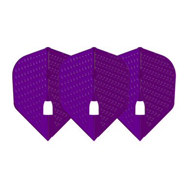 L-Style L3Pro Dimple Shape Flights - Deep Purple