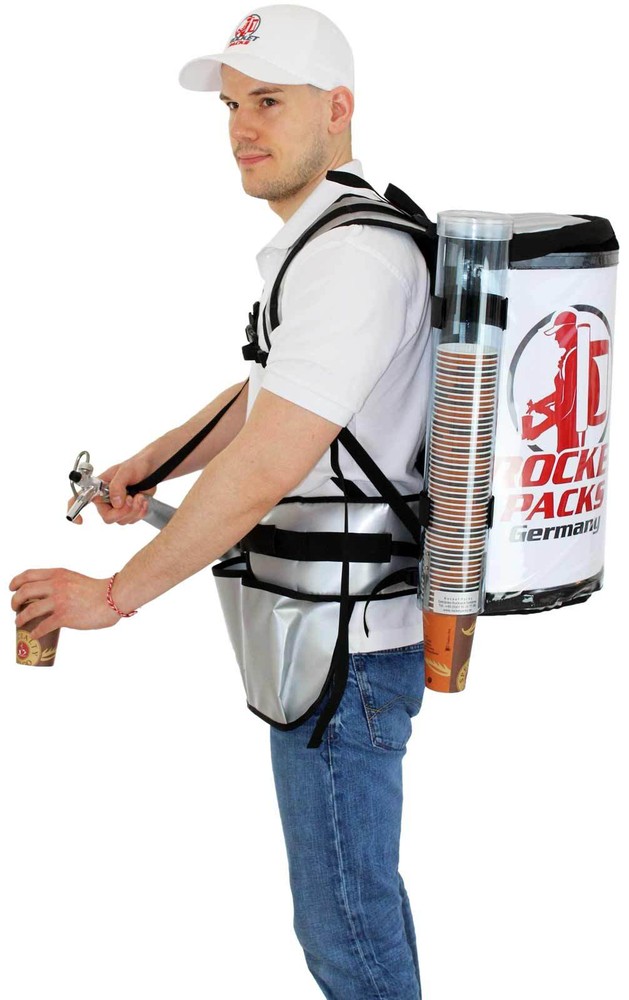 Backpack Beverage Dispenser 11 Liters Beer Cola Coffee