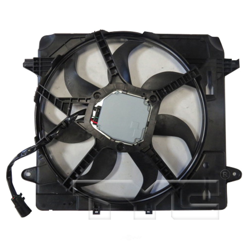 Radiator & Condenser Fan Assy TYC 624080