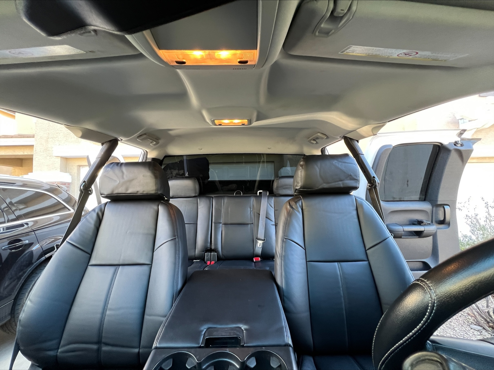 For Chevy Silverado 2007-2013 1500 2500 3500 Extended Cab Seat Covers Full Set