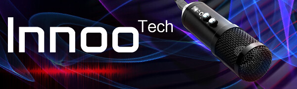 InnooTech PC USB Condenser Microphone Kit Pro home studio mic missing sponge cvr