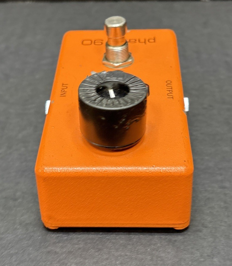 MXR Analog Phase Shifter Effects Pedal Orange Phase 90