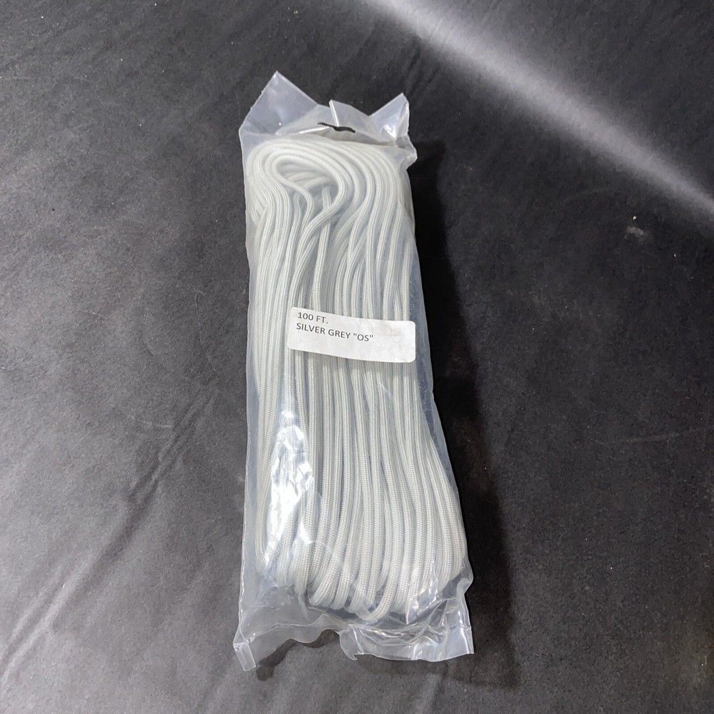 100’ Infinity Canopy Silver Grey “OS” Cordage *s3a