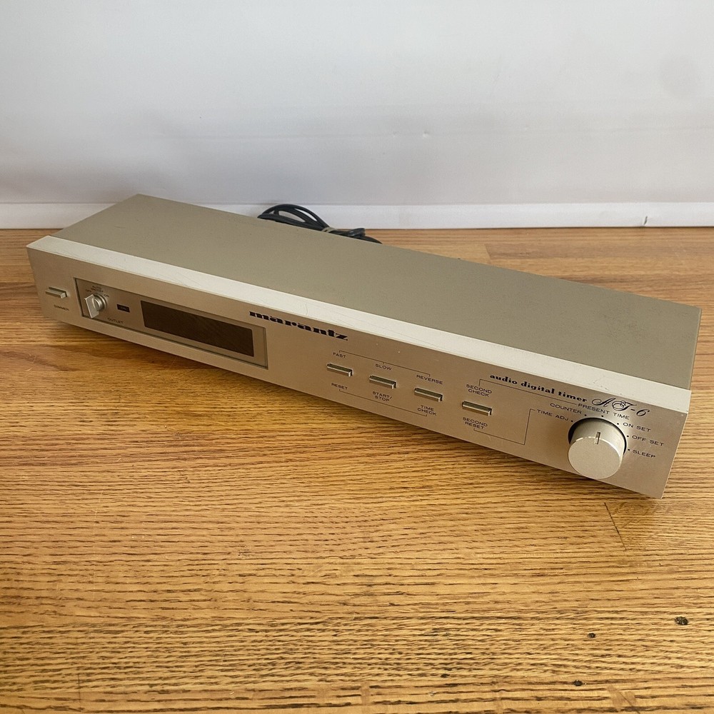 Vintage Marantz AT-6 Audio Digital Timer Tested Dim Display