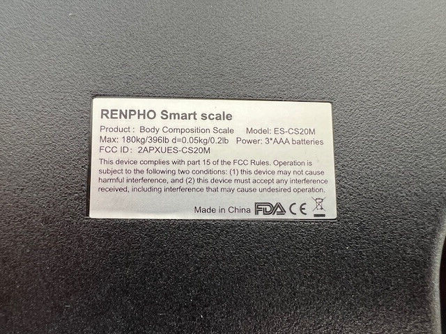 RENPHO Smart Scale ES-CS20M Digital Bathroom Scale TESTED