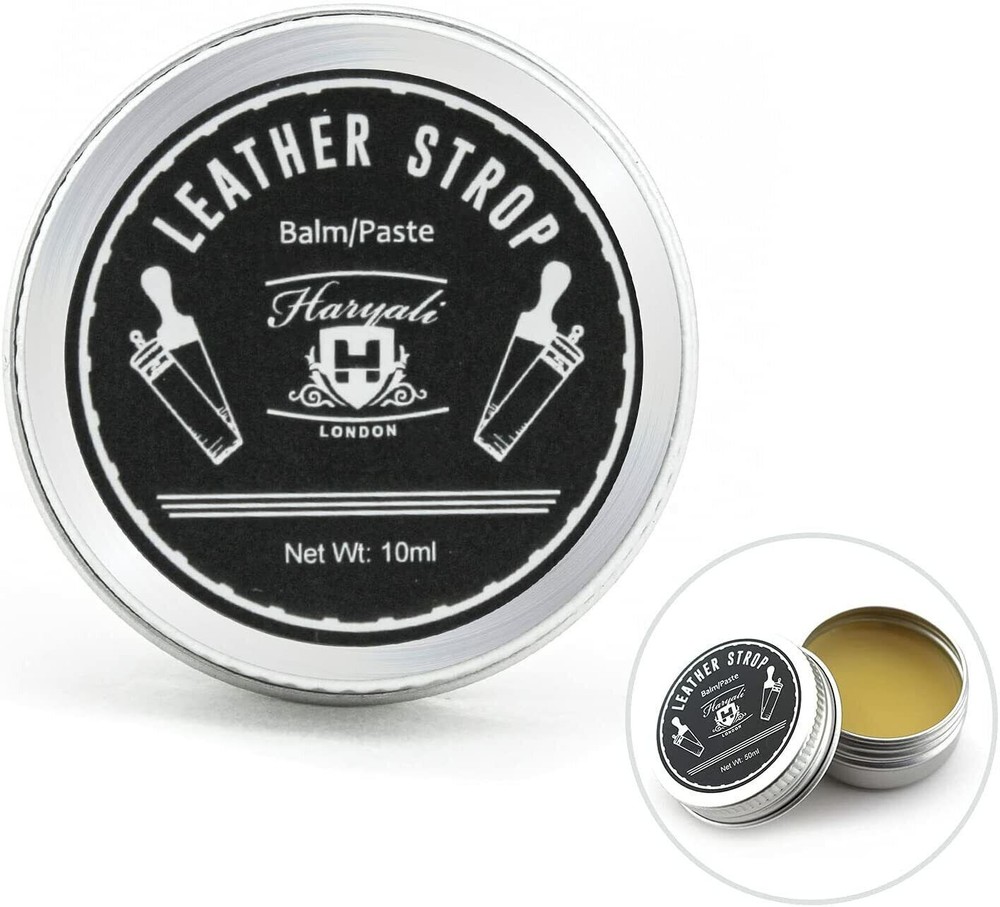 HERYALI LEATHER STROP COMPOUND PASTE 10ML SHARPENING STRAIGHT RAZOR BALM CREAM