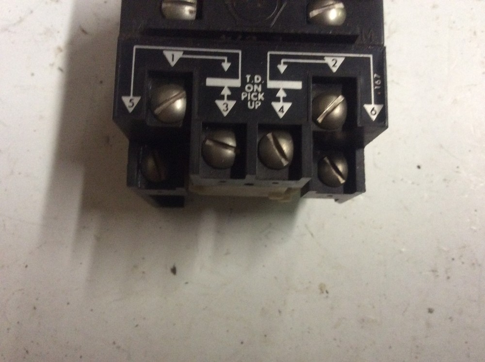 Agastat 7012ED Timer - 5 - 50 Second Timing Relay - M69