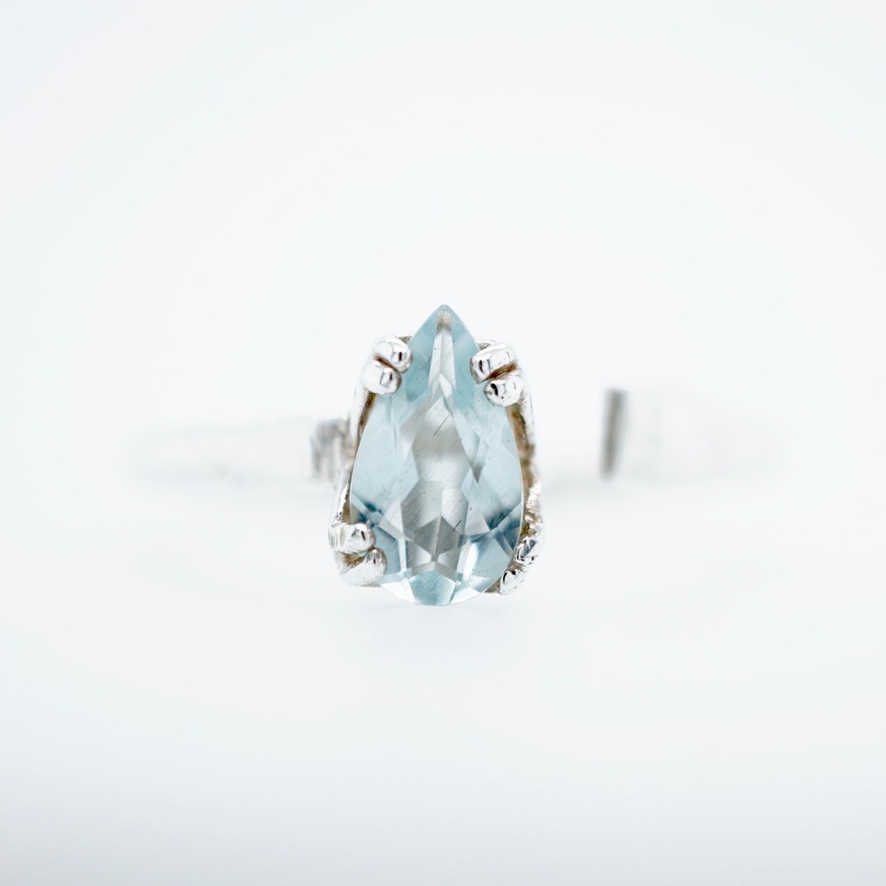Sterling Silver Sky Blue Topaz Ring