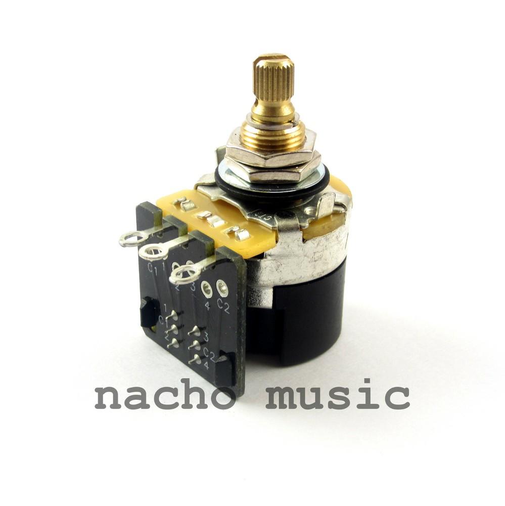 CTS 500K DPDT Push/Pull Audio Taper Potentiometer