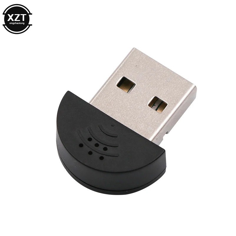 PC USB Microphone Driver Free Mini Mic Portable External Buttonhole Microphones
