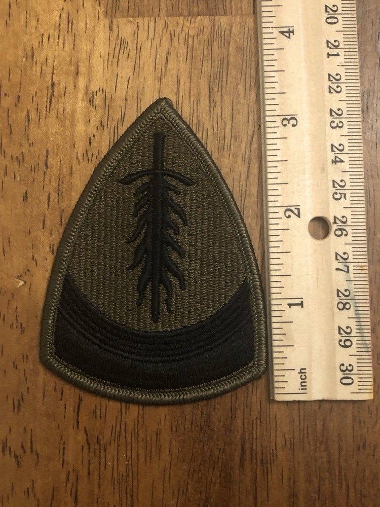 US Army Civil Affairs PSVOP Command Patch - Green & Black