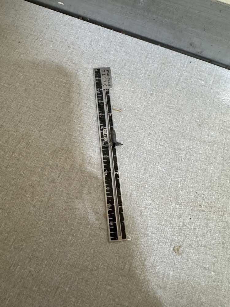 dritz sewing gauge Vintage 6 Inch