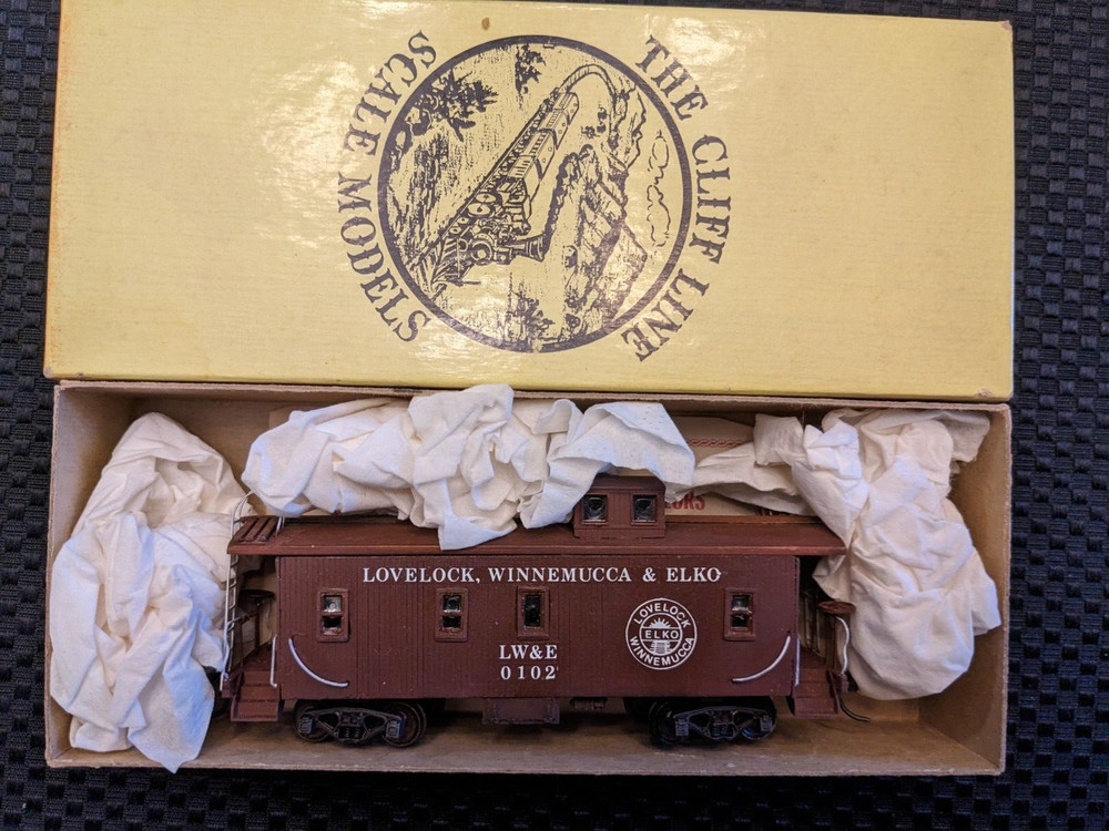 Cliff Line HO TC3 Caboose LW&E #0102