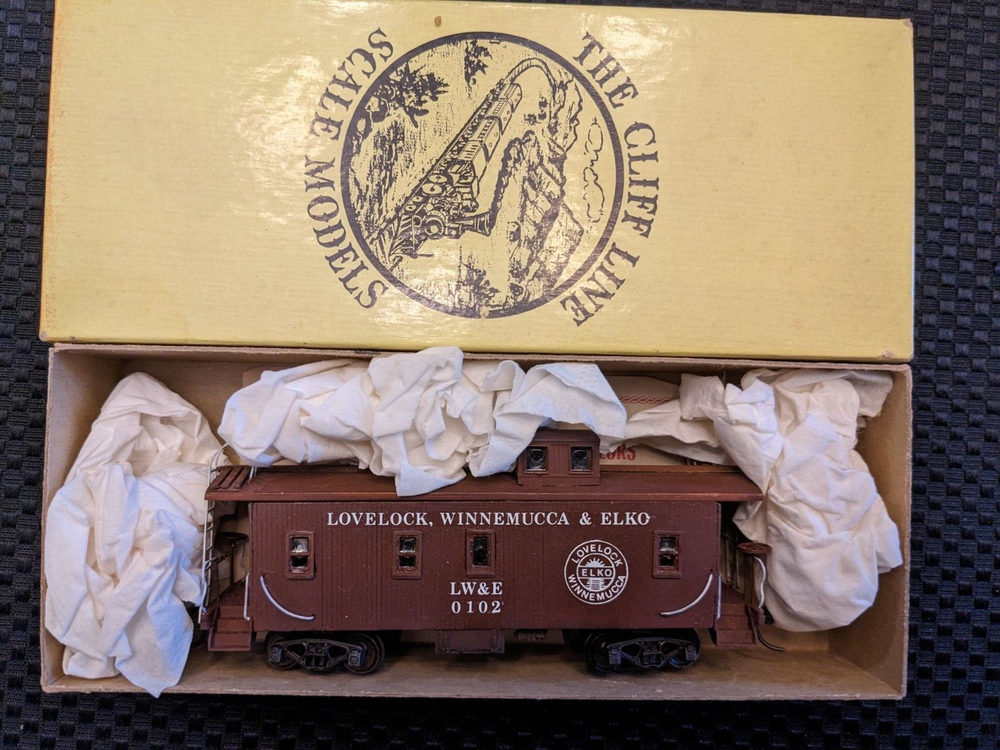Cliff Line HO TC3 Caboose LW&E #0102