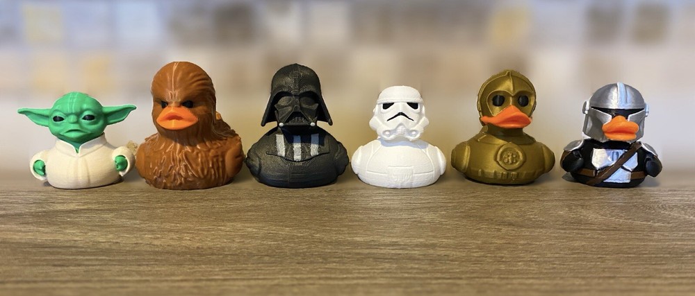 Star Wars 6 Pack Jeep Ducks