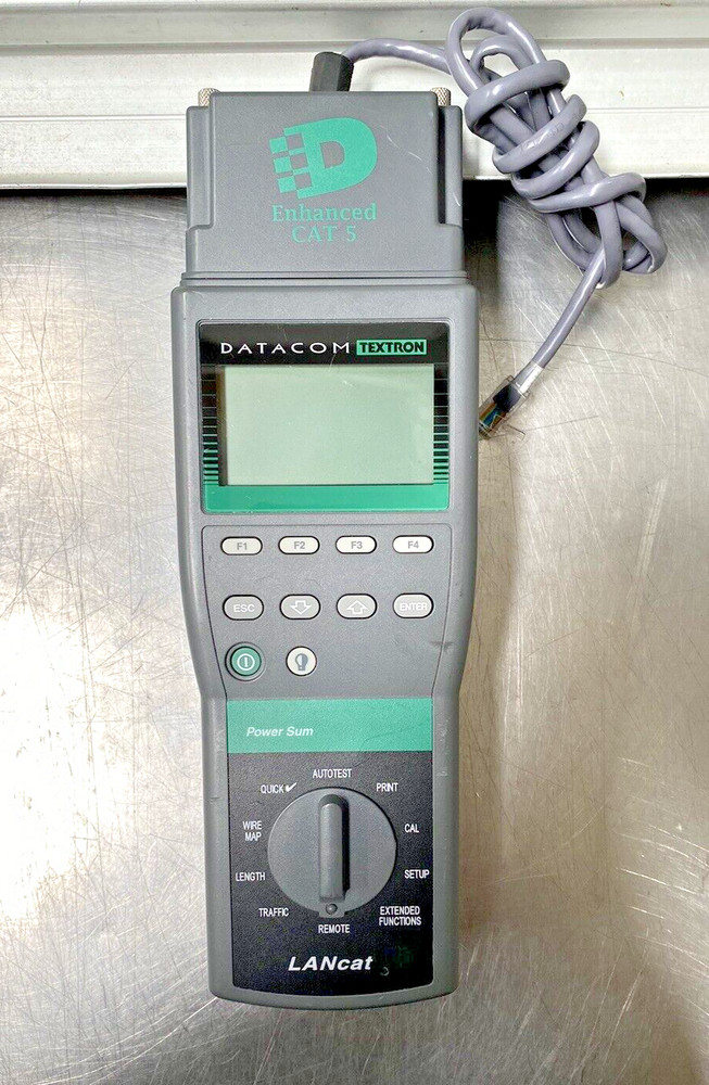 Datacom Textron Cat5 LANcat System 6, Cable Tester Unit
