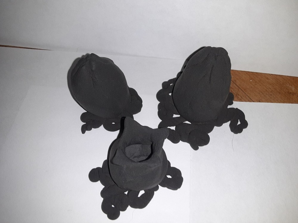 3 CUSTOM ALIEN XENOMORPH EGGS- for NECA DIORAMA