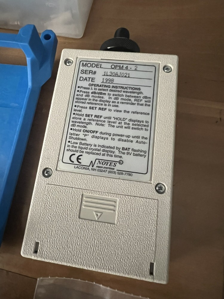 Fotec Fiber Tool Box Fiber Optic Test Kit