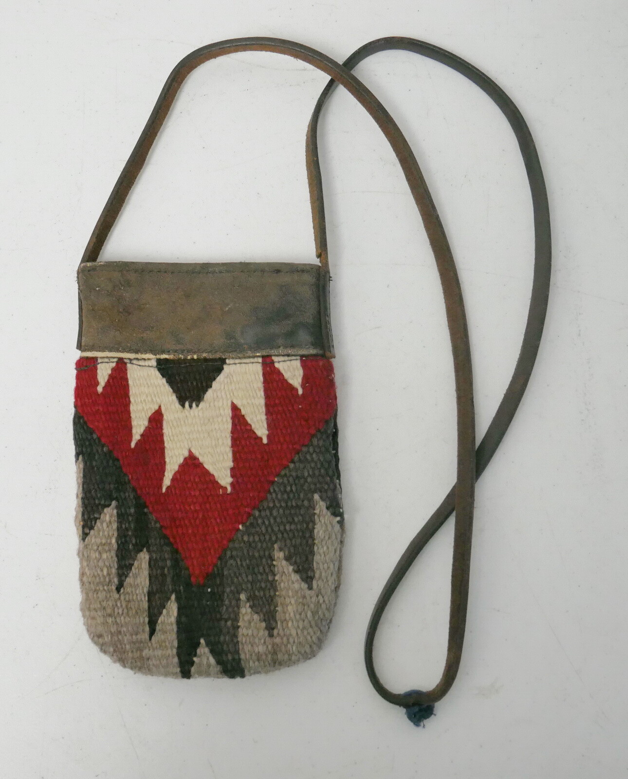 Early 1900's Navajo Native American Woven Medicine Bag ~ Free Shipping