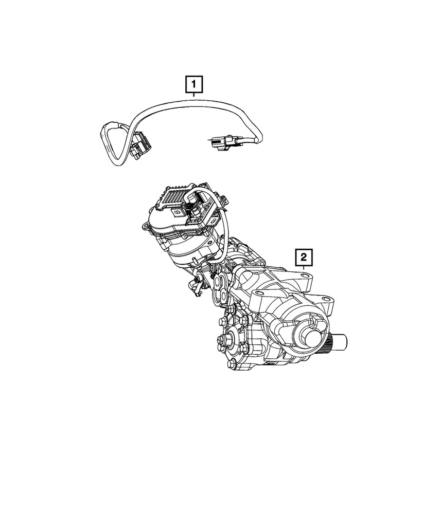 Genuine Mopar Jumper Wiring 68485757AA