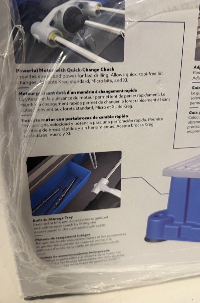 Kreg DB210 Foreman Pocket-Hole Machine - Automatic Pocket-Hole Jig System