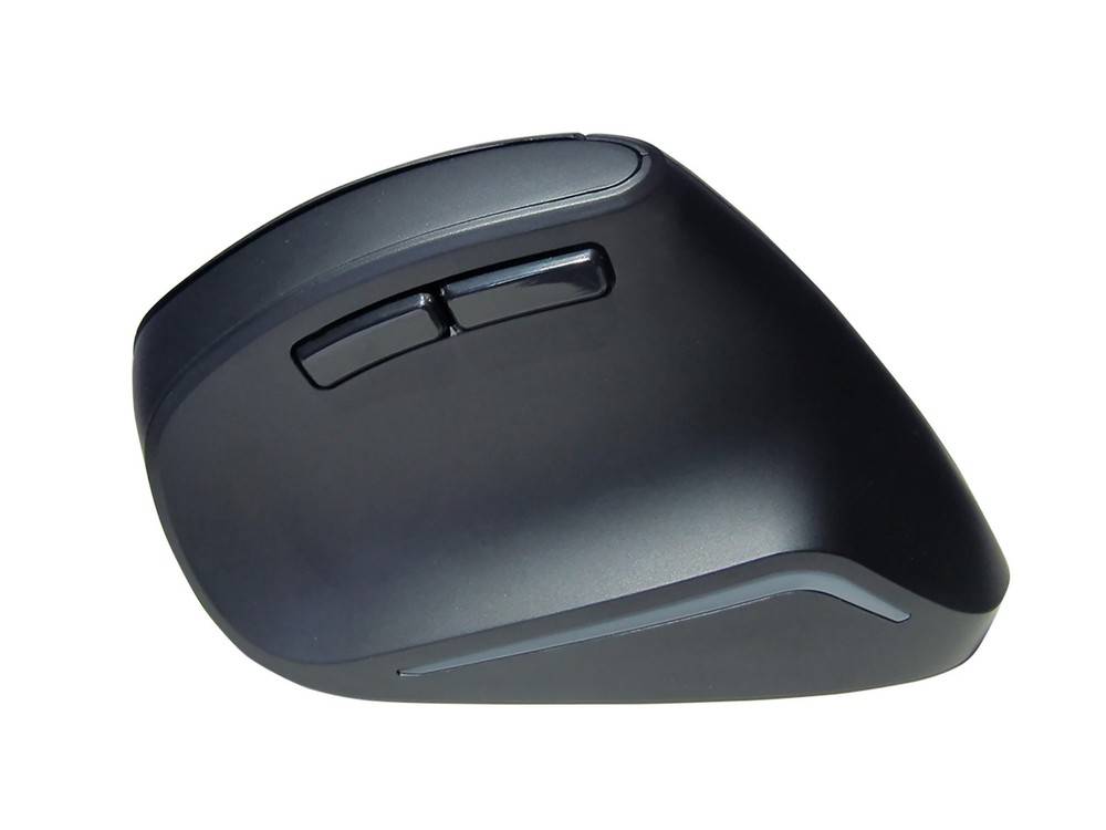 MOJO Silent Bluetooth Vertical Mouse - Wireless Optical Ergonomic Mouse w/Adj...