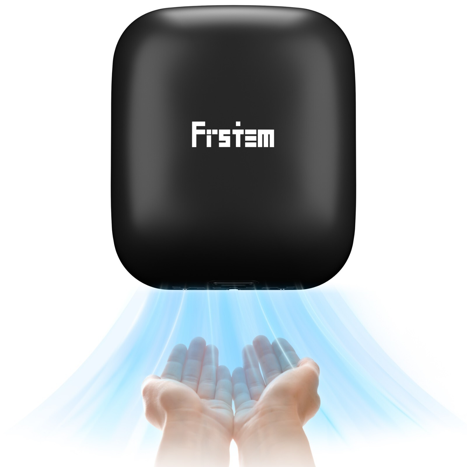 Commercial Hand Dryers, 1800W Automatic High Speed Hand Dryer Black