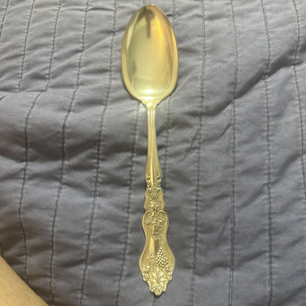 MOSELLE Grapes AMERICAN SILVER PLATE Silverplate  SERVING SPOON