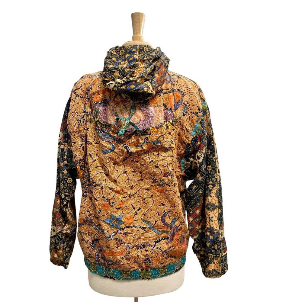 Unisex Patchwork Gypsy Boho Bohemian Hippie Reversible Jacket Pocket size Medium