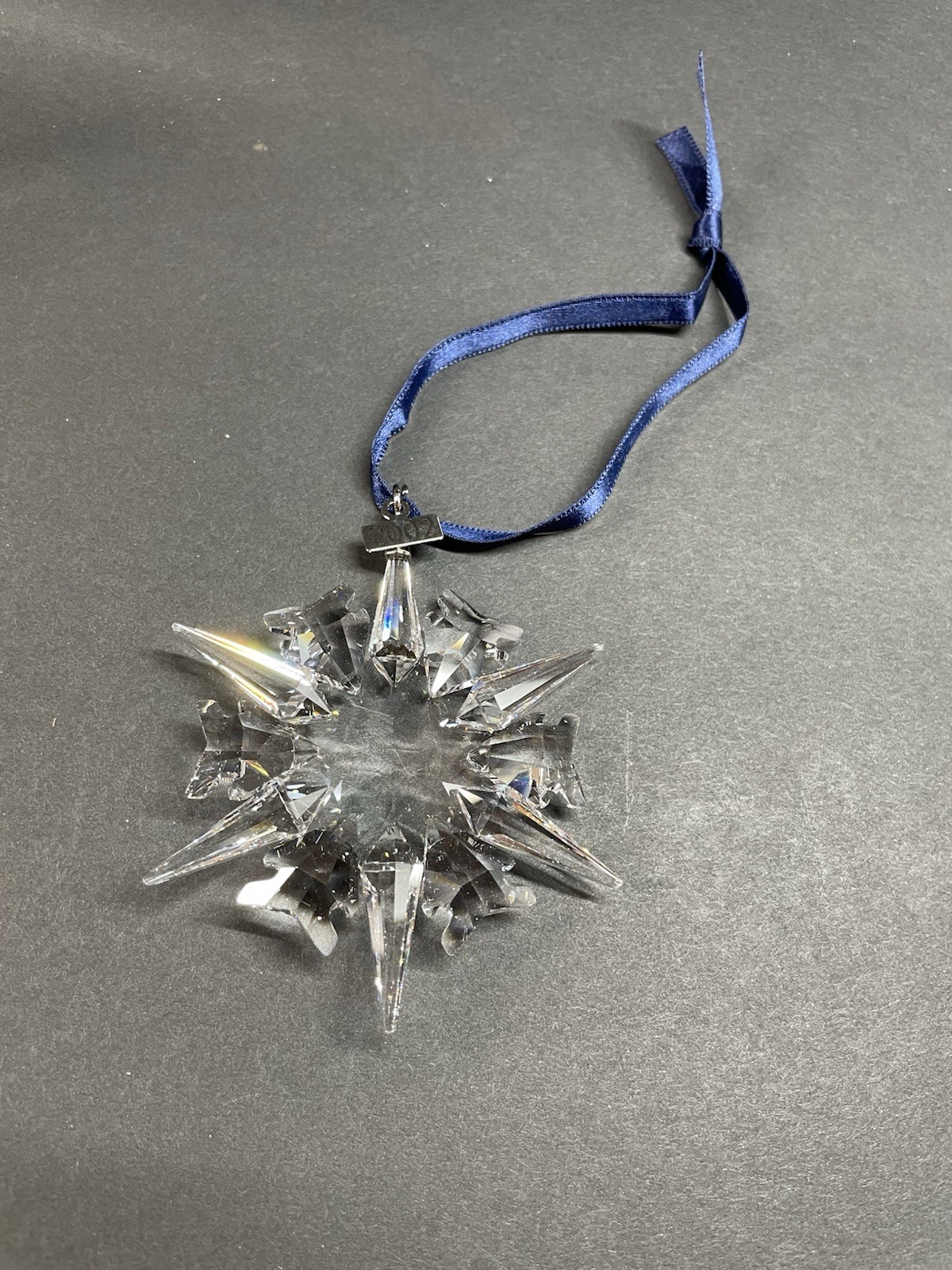 Swarovski Crystal 2002 Large Annual Edition Christmas Holiday Ornament 288802