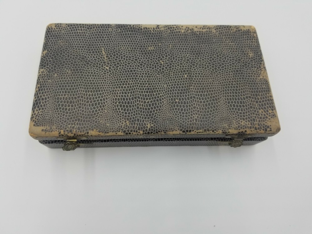 Vintage Diamond Scale Brass Made