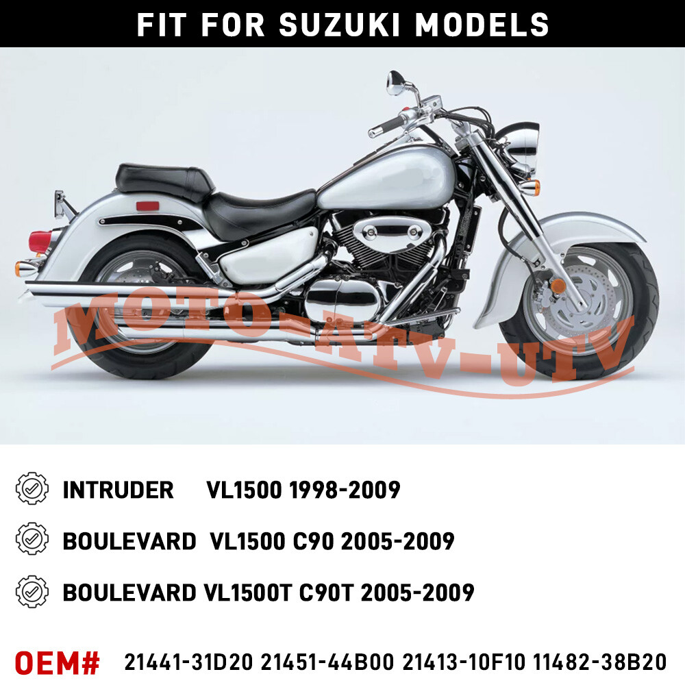 Clutch Friction Steel Plates & Gasket Kit for Suzuki Intruder VL1500 1998-2009