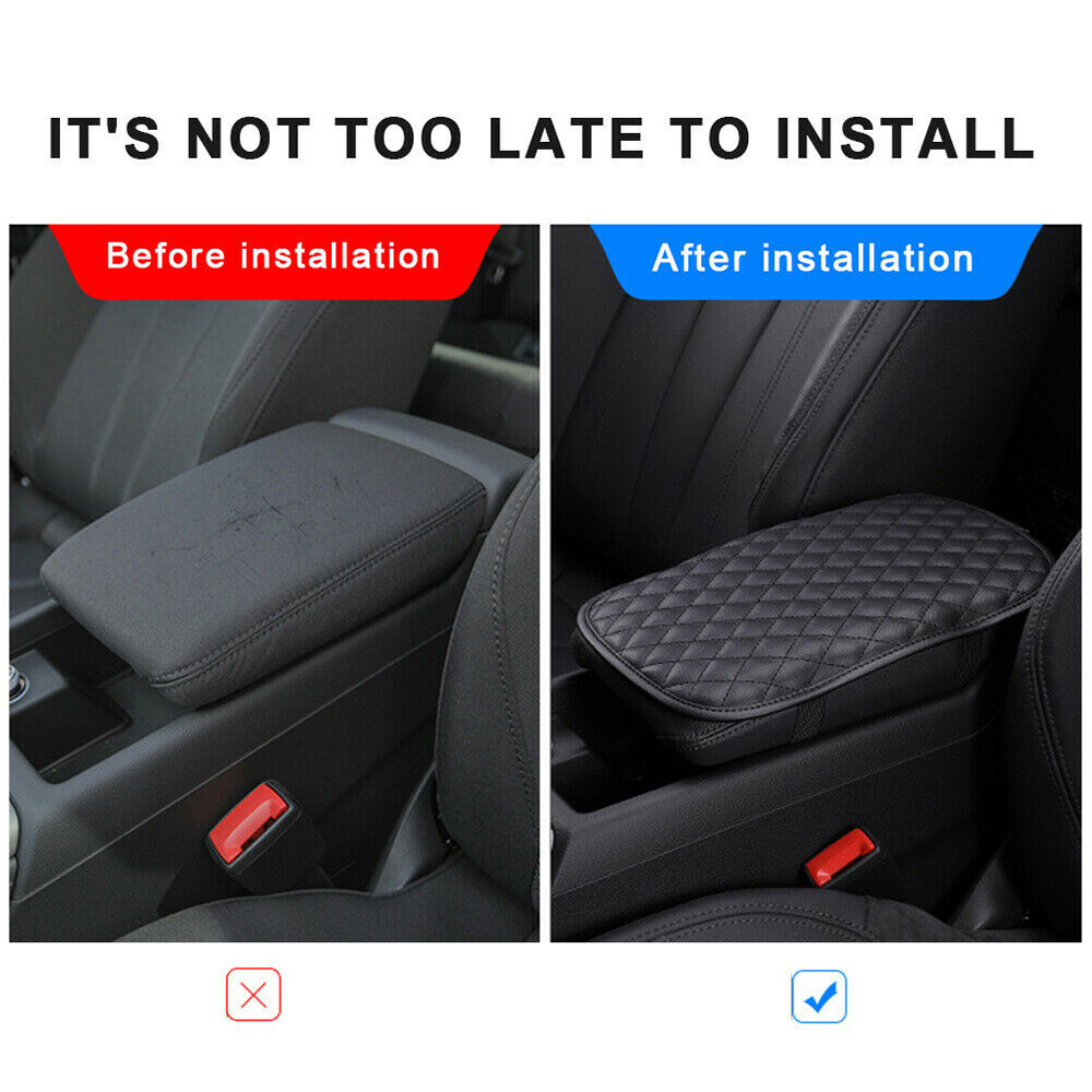 Car Accessories Armrest Cushion Cover Center Console Box Pad Protector USA