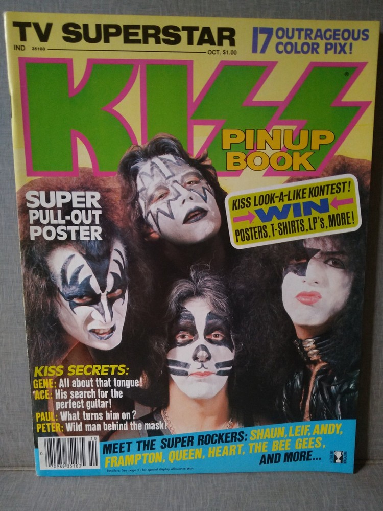 KISS TV Superstar Magazine 1978 EXCELLENT!