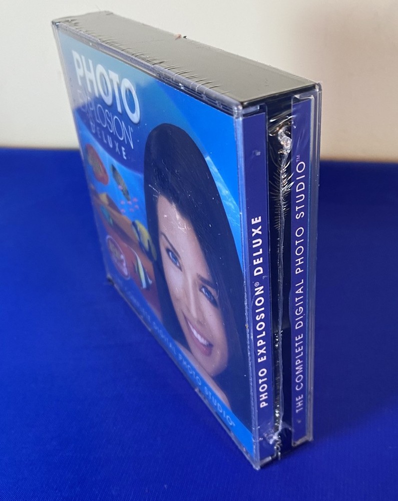 Photo Explosion Deluxe 3.0 PC Software CD Sealed Windows XP Vista 2000