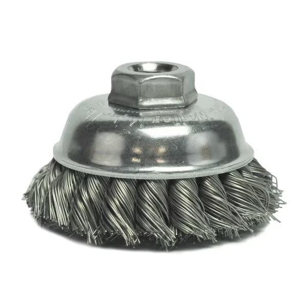 Weiler 3-1/2" Single Row Knot Wire Cup B