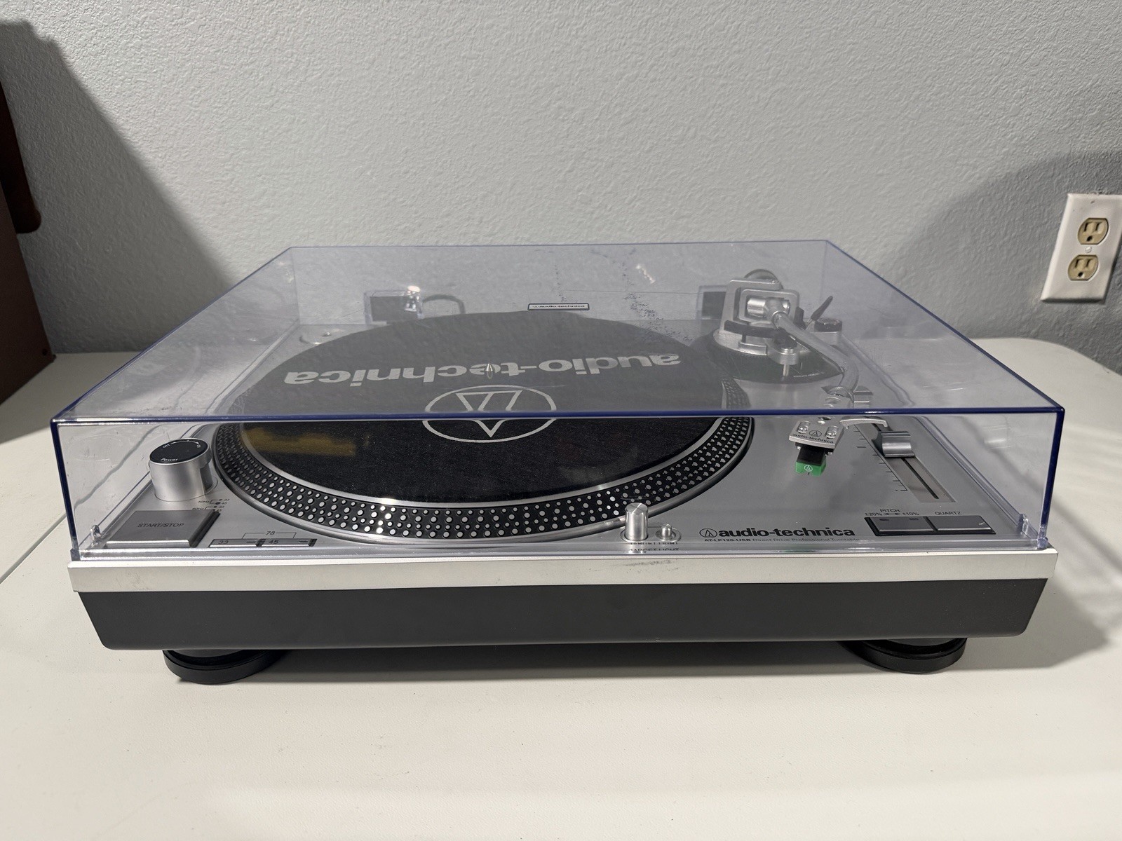 Audio Technica AT-LP120-USB Direct Drive Turntable Fully Tested Professional🔥🔥