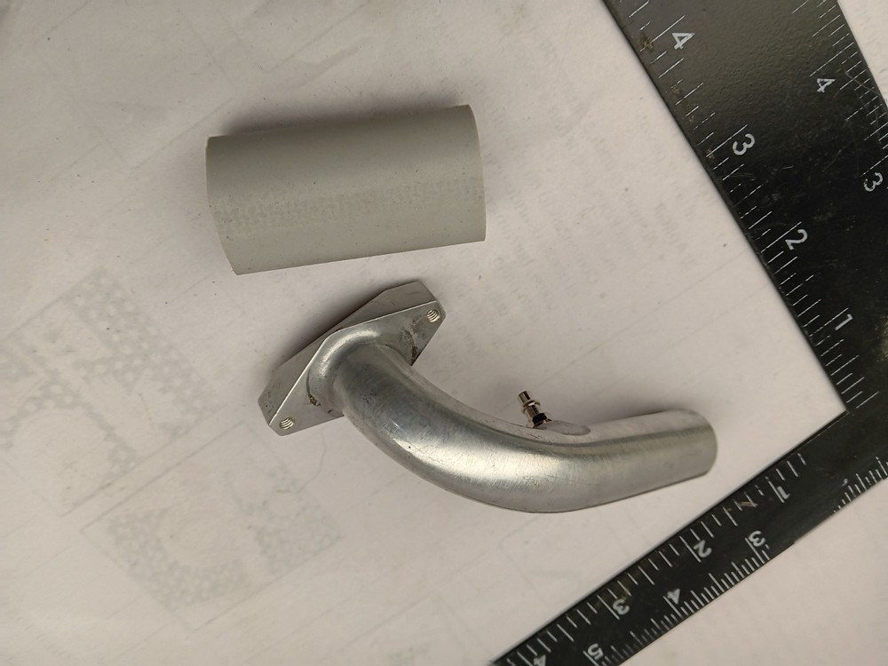 Exhaust Header & Mounting Screws for RC & Model Airplane Engine